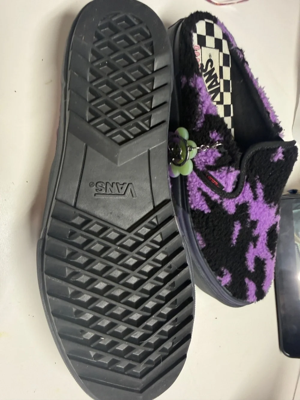 Vans X Ireneisgood Classic Slip-On Mule Stacked Sherpa Shoes M - 8.5 W-10.0
